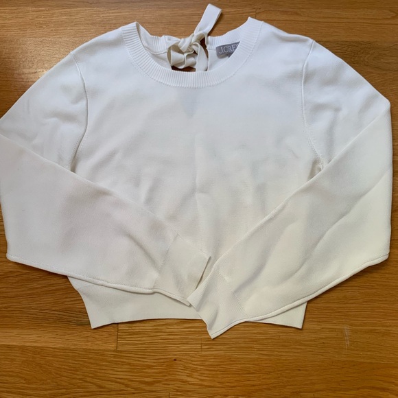 J Crew Tie Back Pullover Sweater - Picture 3 of 7
